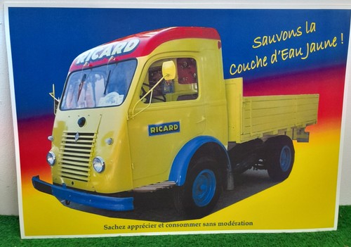Ricard renault affiche - ricard,
