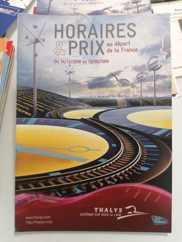 Sncf guide horaires - , thalys