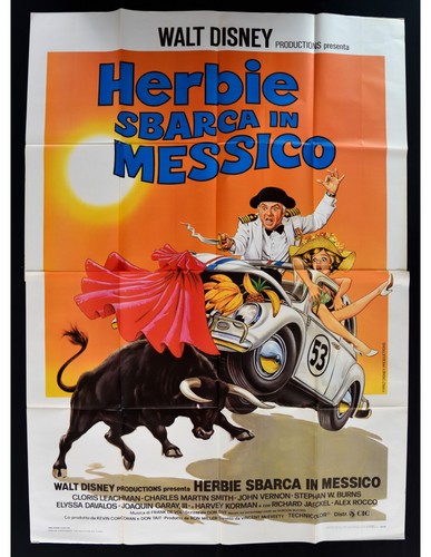 Affiche herbie arrive - herbie,