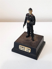 figurine ancienne german tank officer officier allemand de char Monogram US 1/32