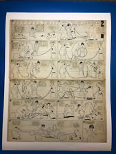 WINSOR McCAY LITTLE NEMO IN SLUMBERLAND FAC SIMILÉ PLANCHE ORIGINALE 1909