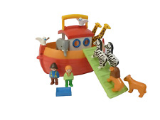 26⚜️ Jouet L'arche De Noé Bateau Playmobil 123 Transportable