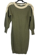 Robe Pull Chanel En Cachemire Taille 38