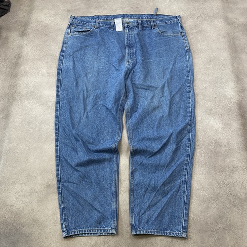 Pantalon droit denim - droit, en