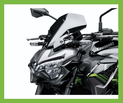 Bulle large fumé - large, kawasaki