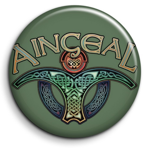 Culture celtique ange - ange, badge