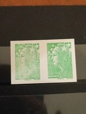 Timbre France Yt 4229 ** Variété non dentelé Impression A Sec Ref8264