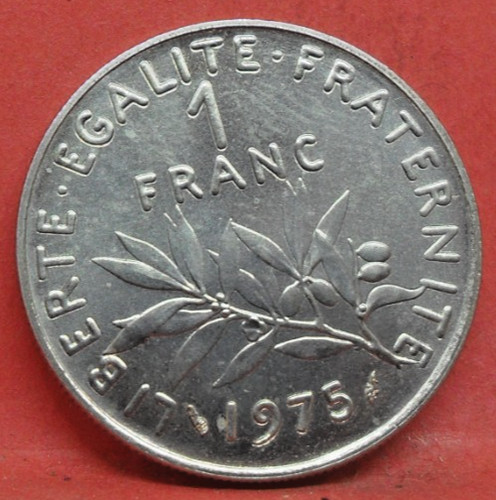 Pièce franc semeuse 1975 - semeuse,
