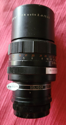 Ancien objectif pentacon auto - objectif,