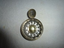 ANCIEN TASTEVIN EN METAL ARGENTE BOURGOGNE BEAUNE