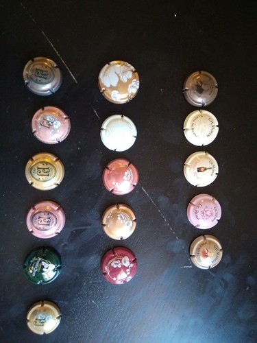 Lot plaques muselet - lot,