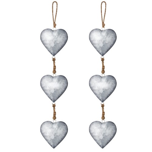 Pcs metal heart wall - pcs, decor