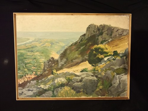 Tableau corse non signé - tableau,