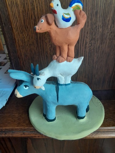 Santon animaux pyramide - animaux,