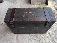 Caisse allemande 7,5 cm Gebirgs Kanone 15 Vosges Munitionskiste