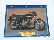 CARTE FICHE MOTO 1974 DUCATI