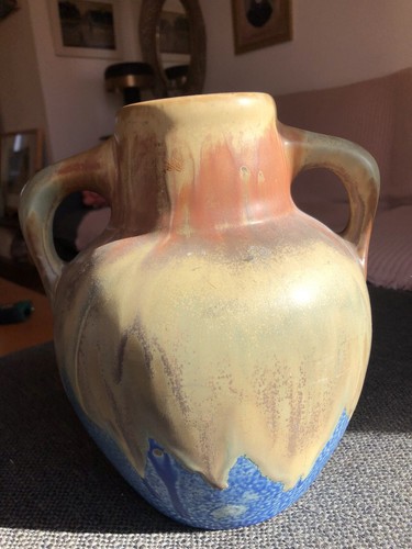 Grand vase ansé grès - vase, en