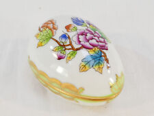 FANCY BOX Oeuf couché boite bonbonniere HEREND HUNGARY VBO QUEEN VICTORIA nº10