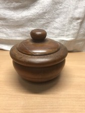 ancienne boite ronde en bois 