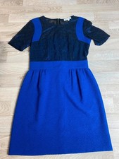 Robe Sandro dentelle et tissu