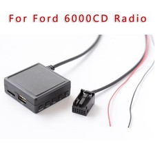 Adaptateur Musique Voiture pour Ford 6000CD Radio Noir 1 Set Remplacement Utile