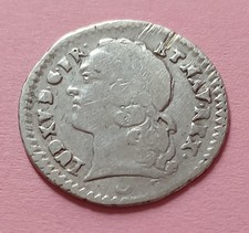 FRANCE * ROYALE Louis XV - 1/20 ECU 1769 AA Metz - 1,37gr - ARGENT