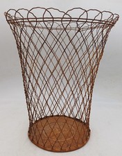 Corbeille à papier en fil de