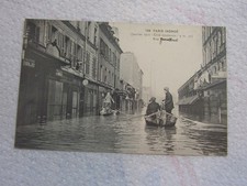 CPA - PARIS inondé 1910 - Rue Jean Nicot
