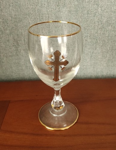 Verre pied souvenir de - pied,
