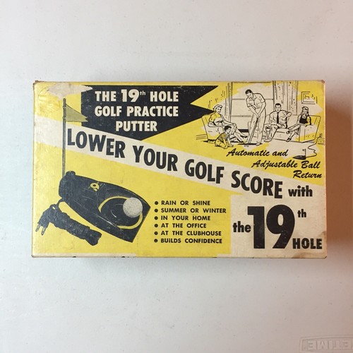 Vintage 1955 golf practice - vintage,