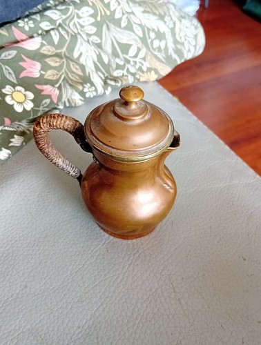 Chocolatière ancienne cuivre - chocolatière,