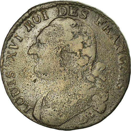 Monnaie france louis xvi - louis, 12