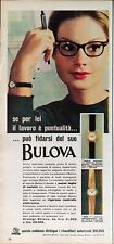 Bulova Montre Femme Tundra Mod.7 1959 Publicité 1 Page Découpe Originale