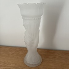 vintage soliflore vase verre