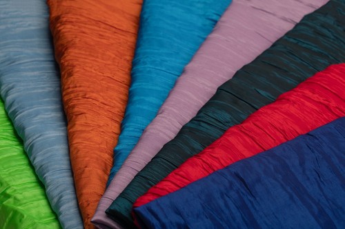 Taffetas écrasé tissu - taffetas,