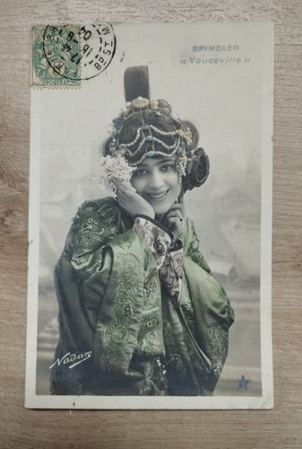 Cpa actrice spindler par nadar - spindler,