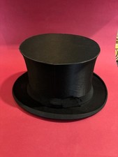 Ancien Chapeau Claque À Rabat