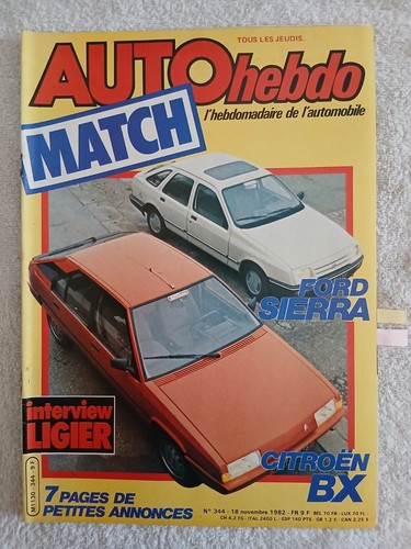 Auto hebdo 344 11 - auto, n°344