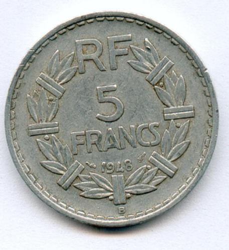 Rare monnaie francs - rare, 5