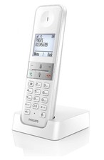 Philips - D4701W/34, téléphone DECT, mains libres, son HQ, blanc **PAS...