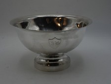 RARE COUPE SUR PIED EN ARGENT