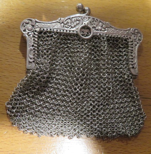 Bourse argent ancienne - bourse,
