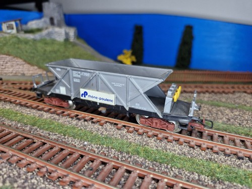 Wagon trémie bogies rhone - trémie,