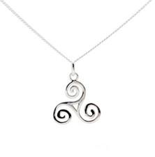 Pendentif triskel breton celte