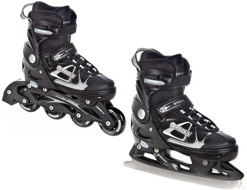 Roller ligne spirit noir - noir, +