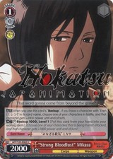 AOT/S35-E065 Strong Bloodlust Mikasa AOT/S35-E065 weiss schwarz