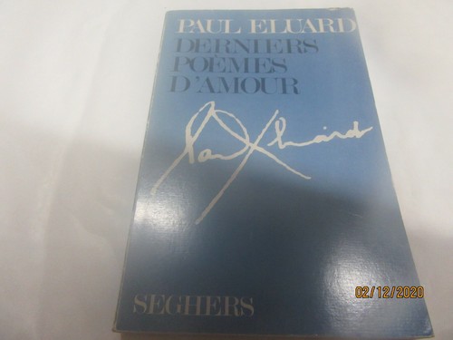 Derniers poèmes amour paul - d'amour.,