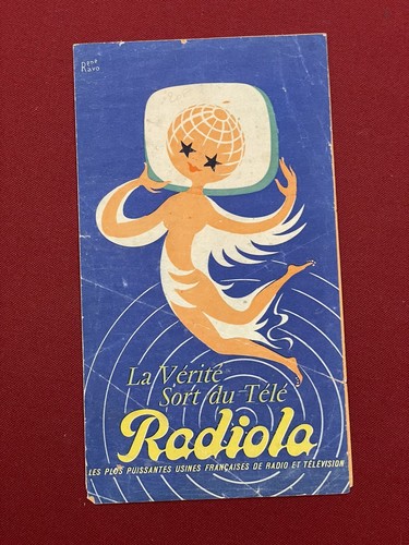 Fiche publicité ancienne - fiche,