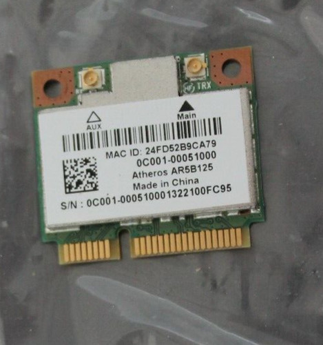 Carte wifi atheros - carte, ar5b125