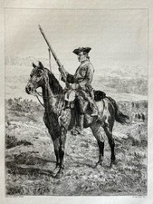 Meissonier / Le Rat Gravure